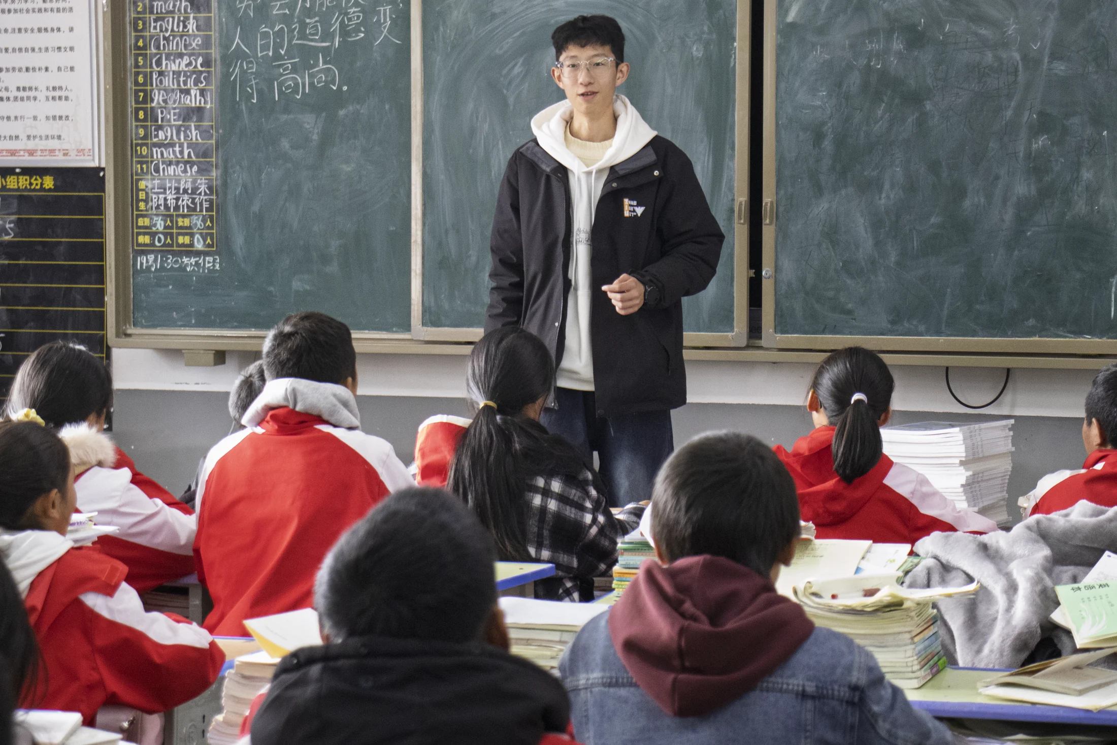 Classroom learning at Naituo Primary School