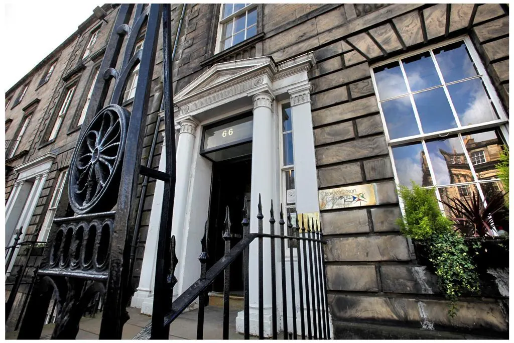The front of the Basil Paterson building in Edinburgh