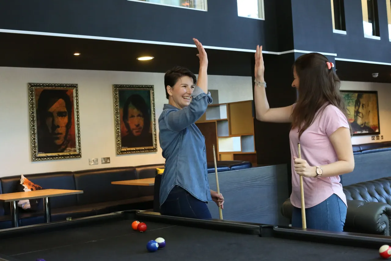 Student recreation activity — Kaplan International Languages, Manchester