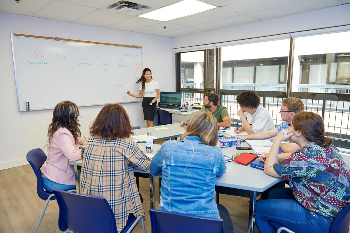 Classroom learning at LSI in Toronto