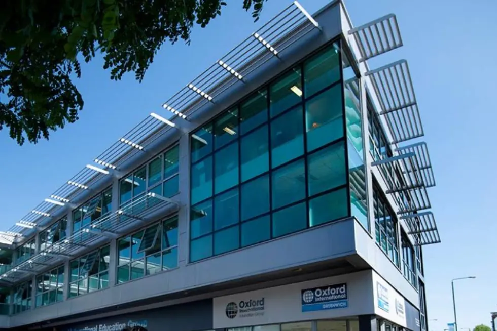 The Oxford International Greenwich campus building
